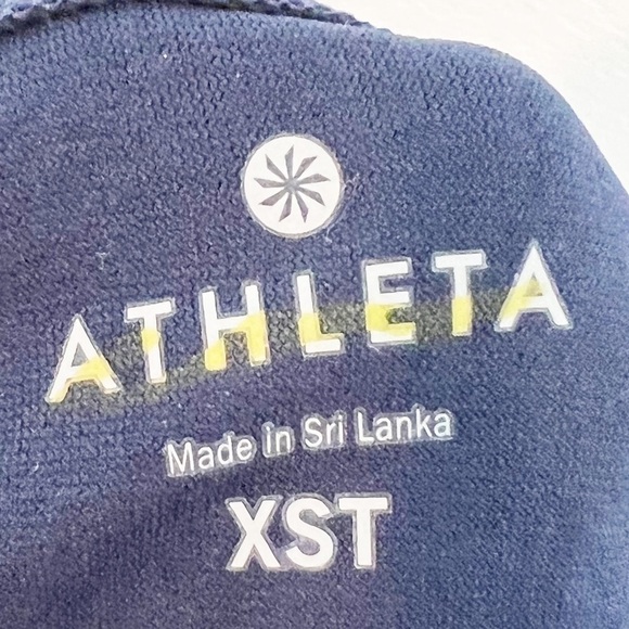 ATHLETA V-NECK BLUE SWIMMING WOMEN TANKINI XST - Picture 6 of 6